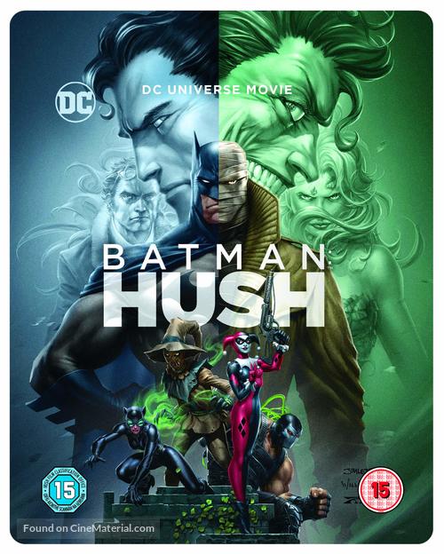 Batman: Hush - British Blu-Ray movie cover