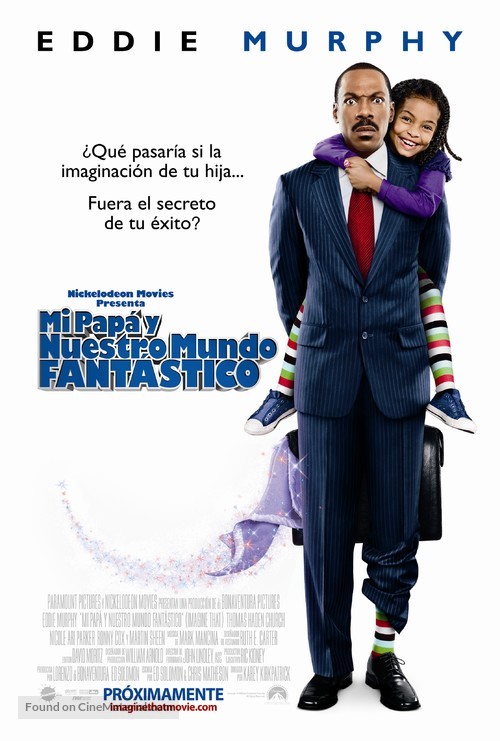 Imagine That - Peruvian Movie Poster