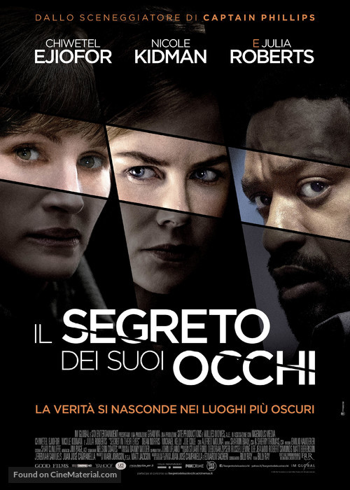 Secret in Their Eyes - Italian Movie Poster