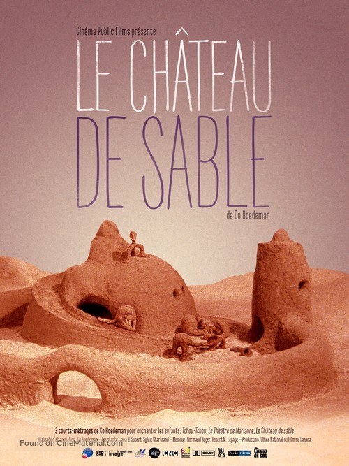 Le ch&acirc;teau de sable - French Movie Poster