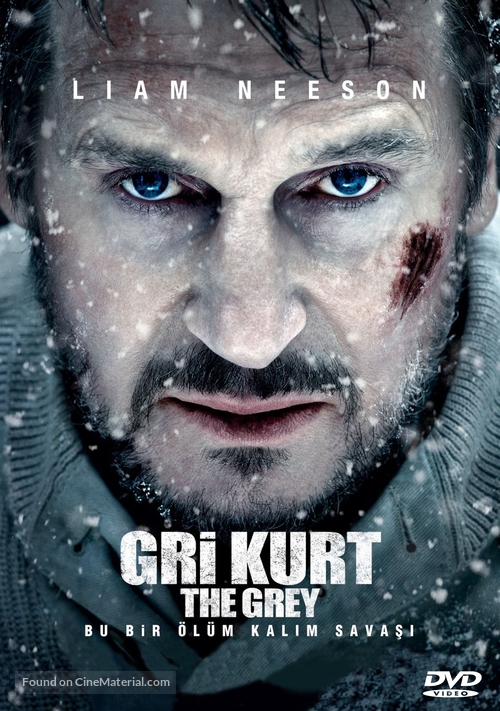 The Grey - Turkish DVD movie cover