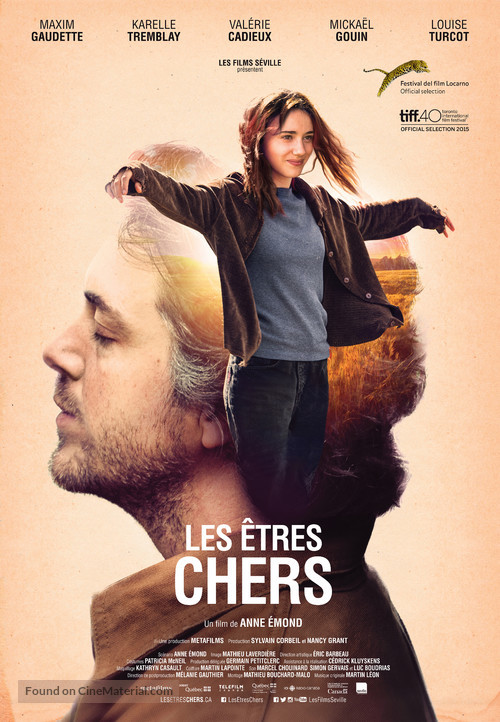 Les &ecirc;tres chers - Canadian Movie Poster