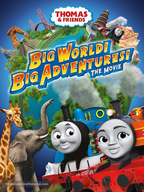 Thomas &amp; Friends: Big World! Big Adventures! The Movie - British Video on demand movie cover