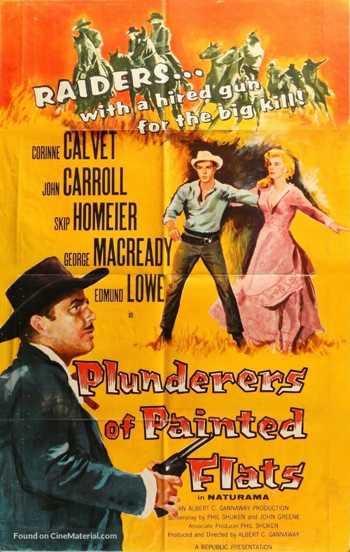 Plunderers of Painted Flats - Movie Poster