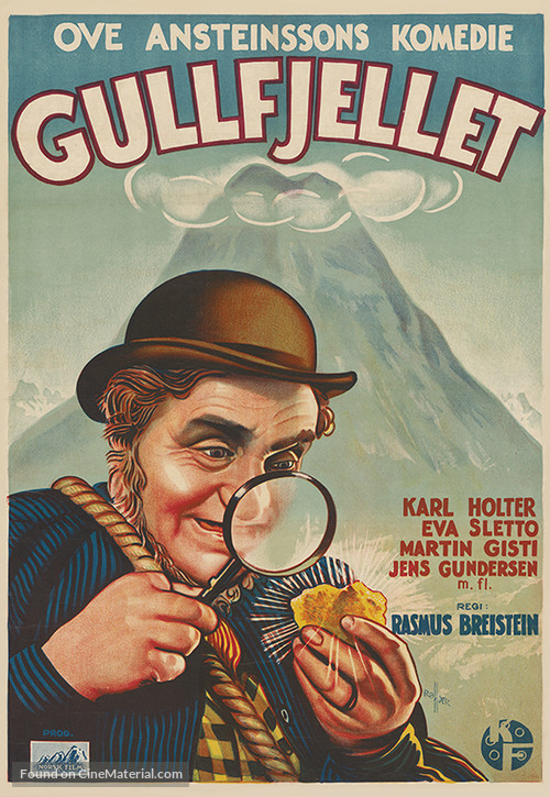 Gullfjellet - Norwegian Movie Poster