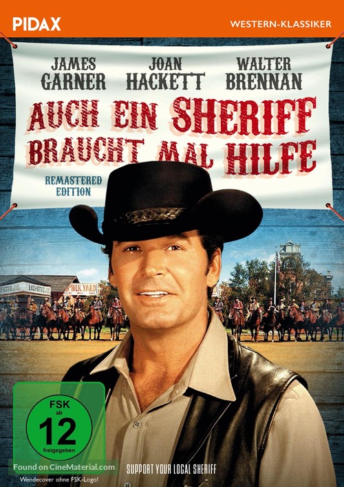 Support Your Local Sheriff! - German Movie Cover