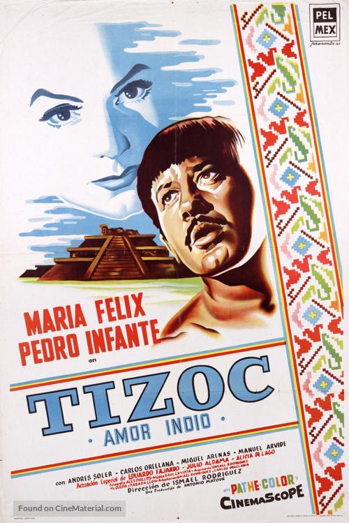 Tizoc - Mexican Movie Poster