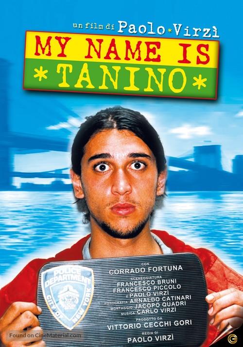 My Name Is Tanino - Italian Movie Poster