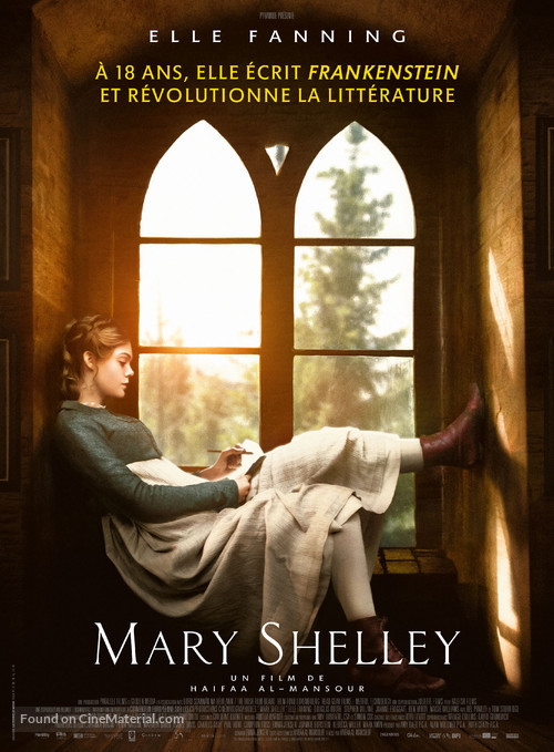 Mary Shelley - French Movie Poster