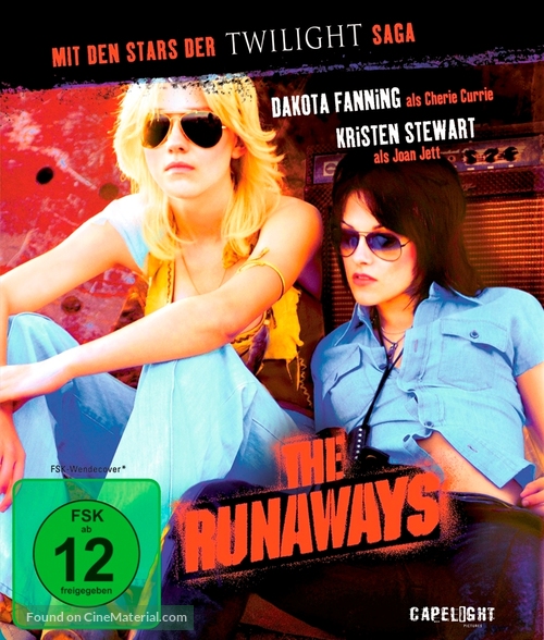 The Runaways - German Blu-Ray movie cover