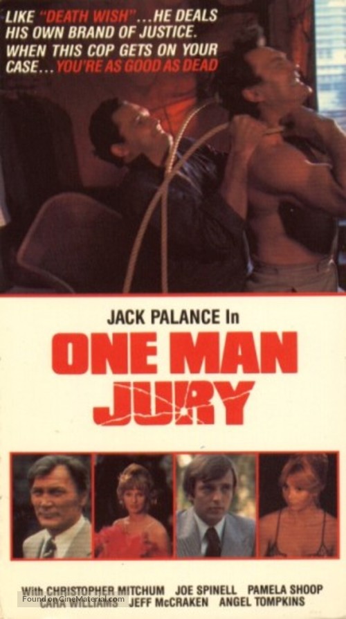 The One Man Jury - VHS movie cover