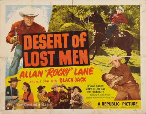 Desert of Lost Men - Movie Poster