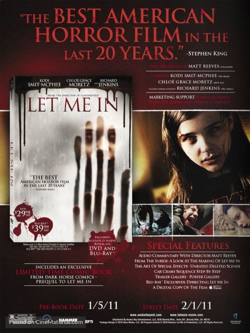 Let Me In - For your consideration movie poster