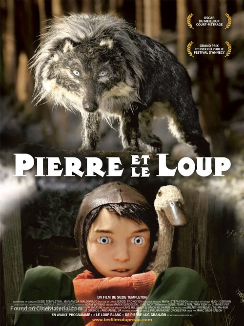 Peter &amp; the Wolf - French Movie Poster