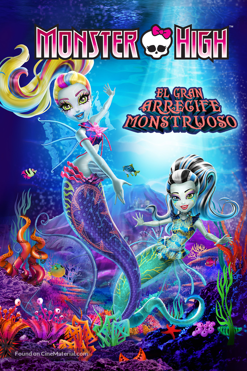 Monster High: The Great Scarrier Reef - Mexican Movie Cover