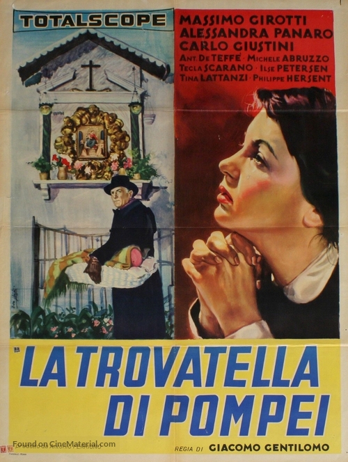La trovatella di Pompei - Italian Movie Poster
