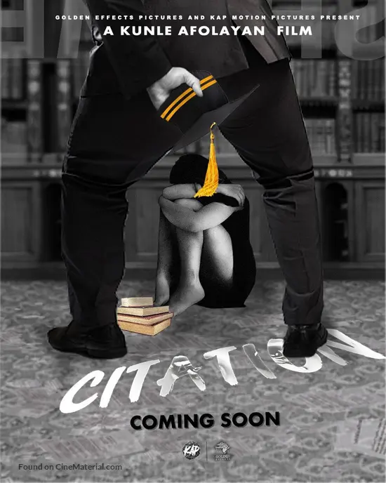 Citation Movie Poster Citation Movie Poster