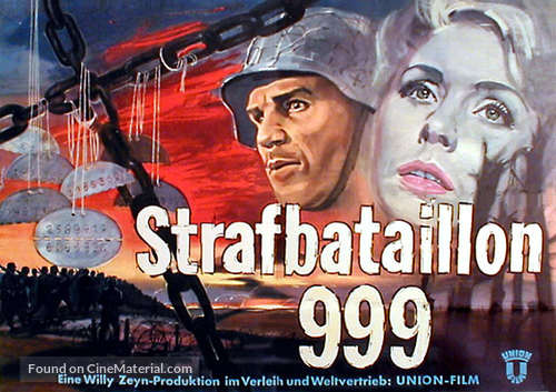 Strafbataillon 999 - German Movie Poster