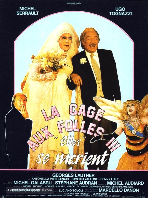 La cage aux folles 3 - &#039;Elles&#039; se marient - French Movie Poster