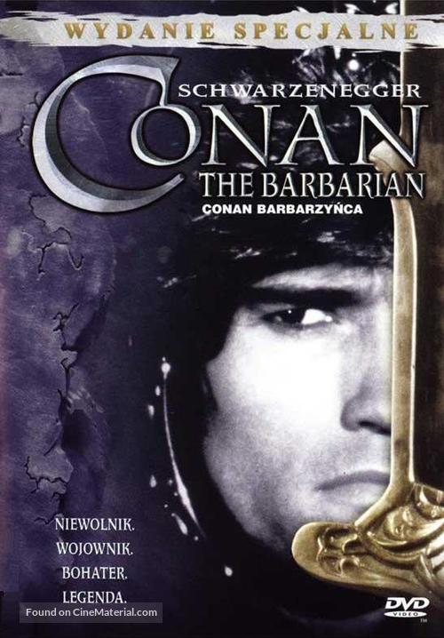Conan The Barbarian - Polish Movie Cover