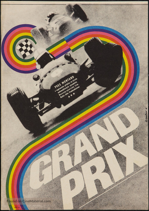 Grand Prix - Czech Movie Poster