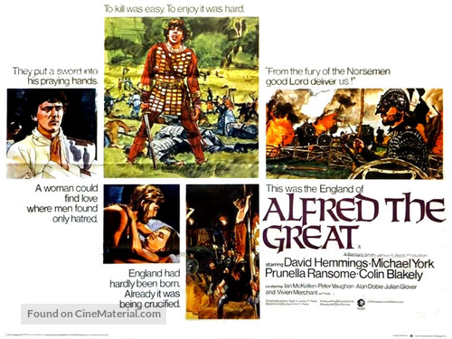 Alfred the Great - British Movie Poster