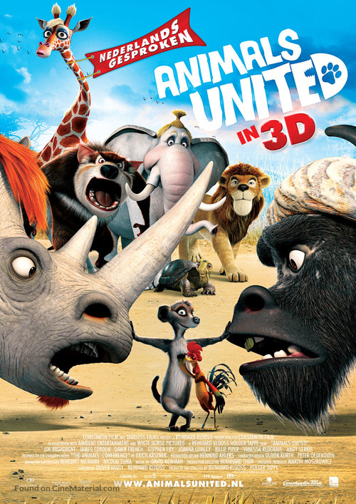 Konferenz der Tiere - Dutch Movie Poster