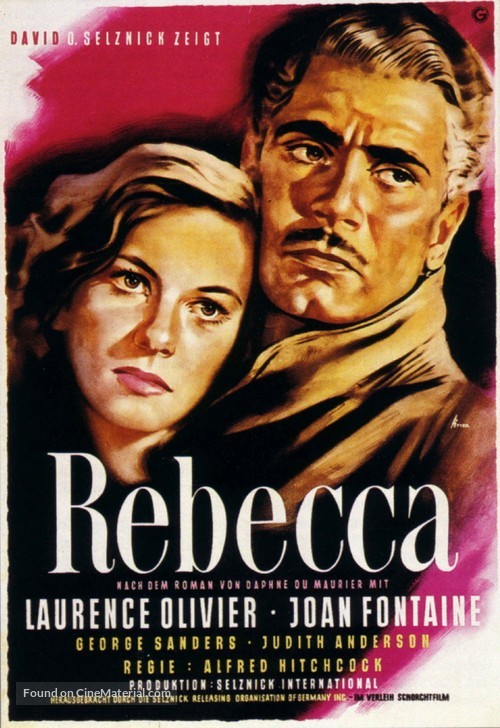 Rebecca - German Movie Poster