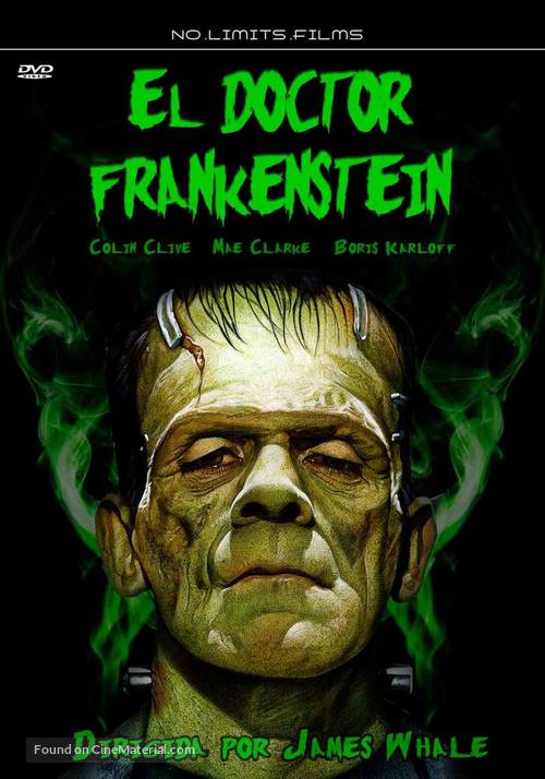 Frankenstein - Spanish DVD movie cover
