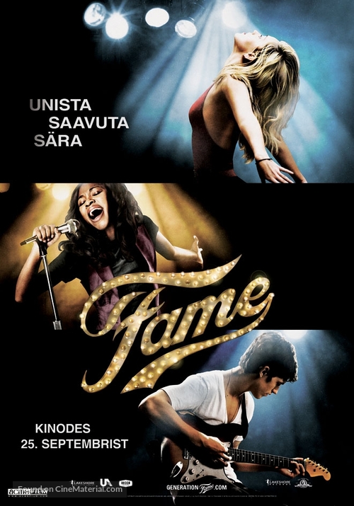 Fame - Estonian Movie Poster