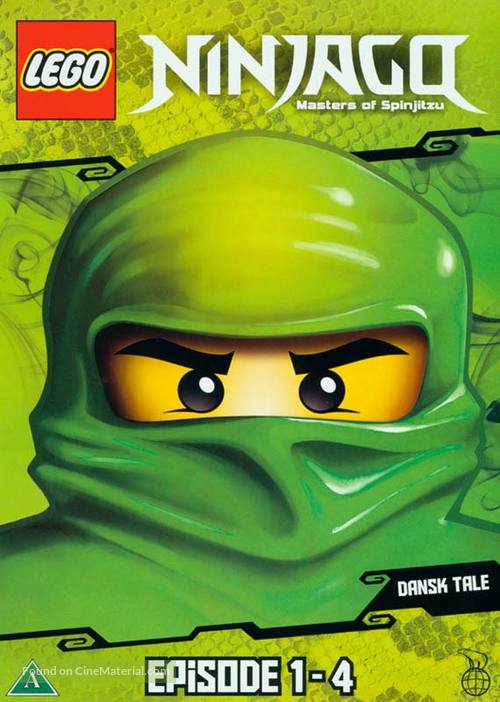 &quot;Ninjago: Masters of Spinjitzu&quot; - Danish DVD movie cover