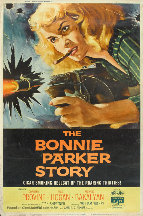 The Bonnie Parker Story - Movie Poster