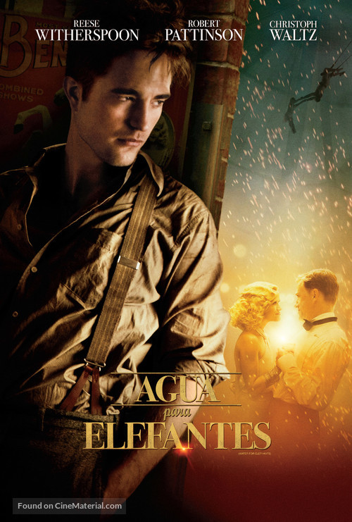 Water for Elephants - Spanish Movie Poster