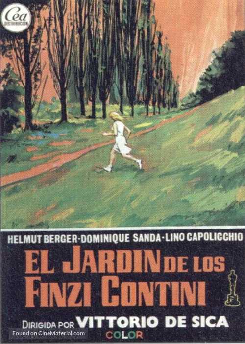 Il Giardino dei Finzi-Contini - Spanish Movie Poster