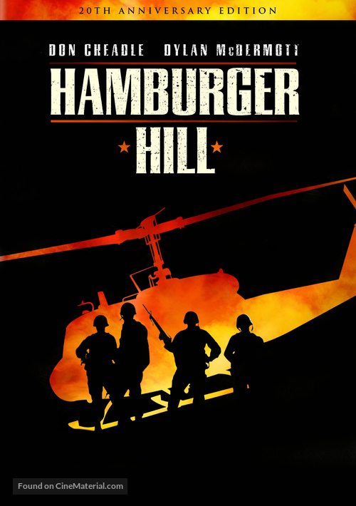 Hamburger Hill - DVD movie cover