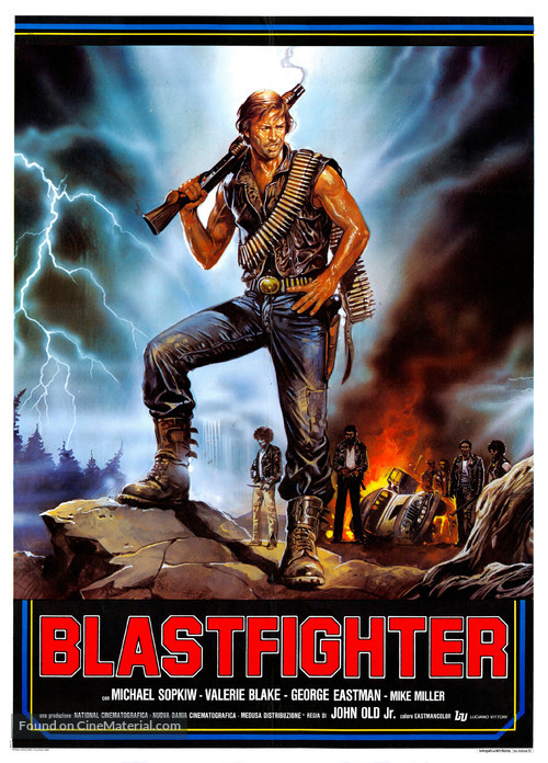 Blastfighter - Italian Movie Poster