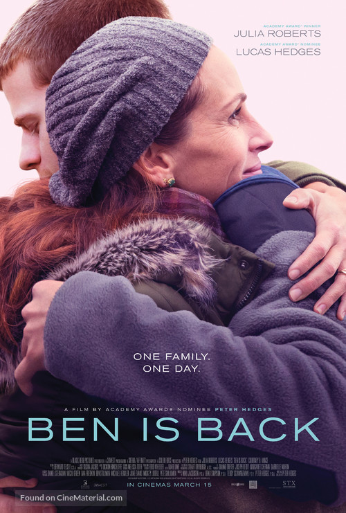 Ben Is Back - British Movie Poster