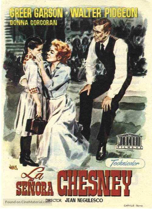Scandal at Scourie - Spanish Movie Poster