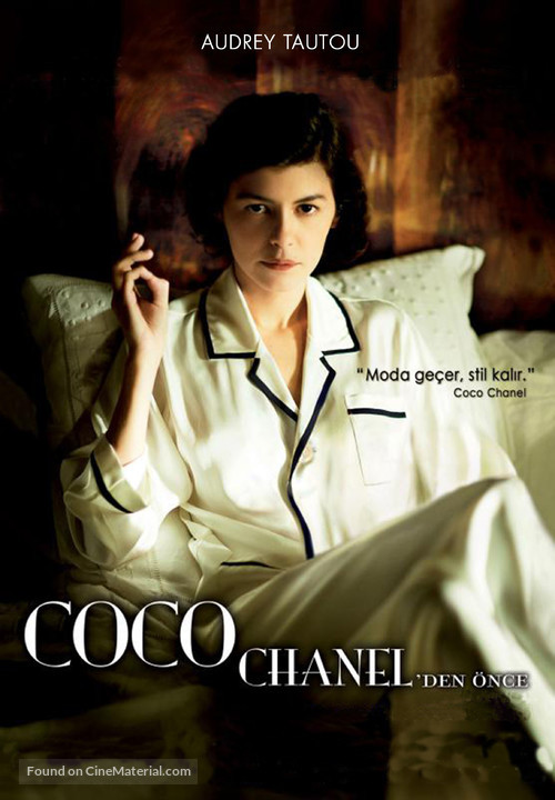 Coco avant Chanel - Turkish Movie Poster