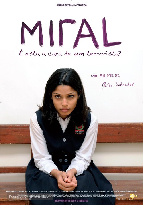 Miral - Portuguese Movie Poster