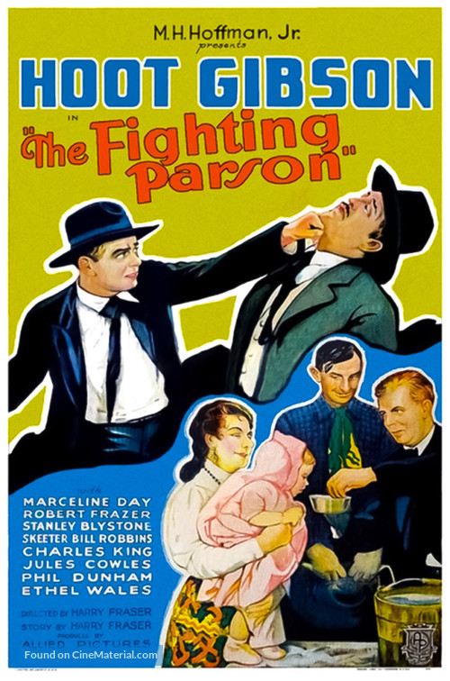 The Fighting Parson - Movie Poster