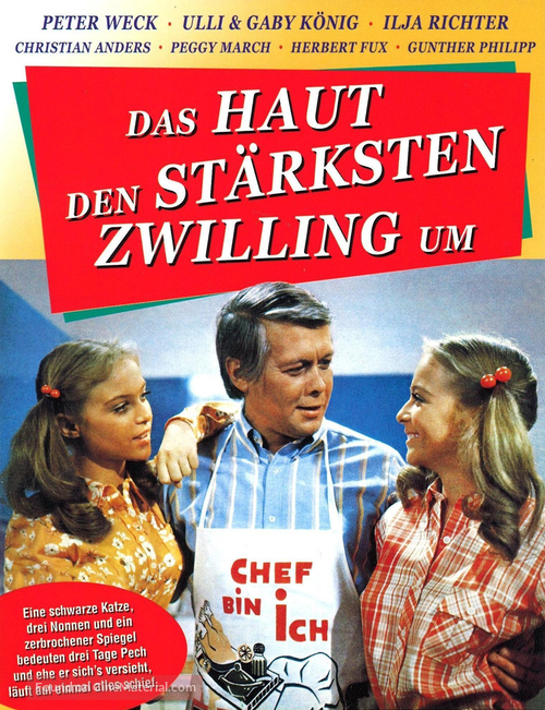 Das haut den st&auml;rksten Zwilling um - German Movie Cover