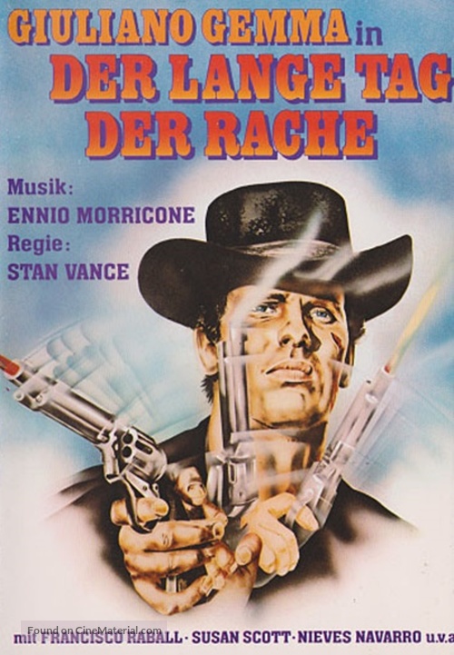I lunghi giorni della vendetta - German VHS movie cover
