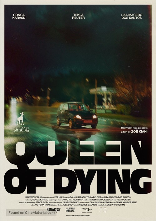 Queen of Dying - Dutch Movie Poster