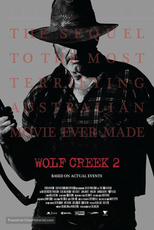 Wolf Creek 2 - Australian Movie Poster
