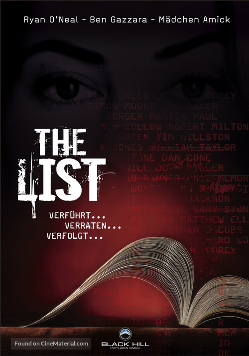 The List - German Movie Cover