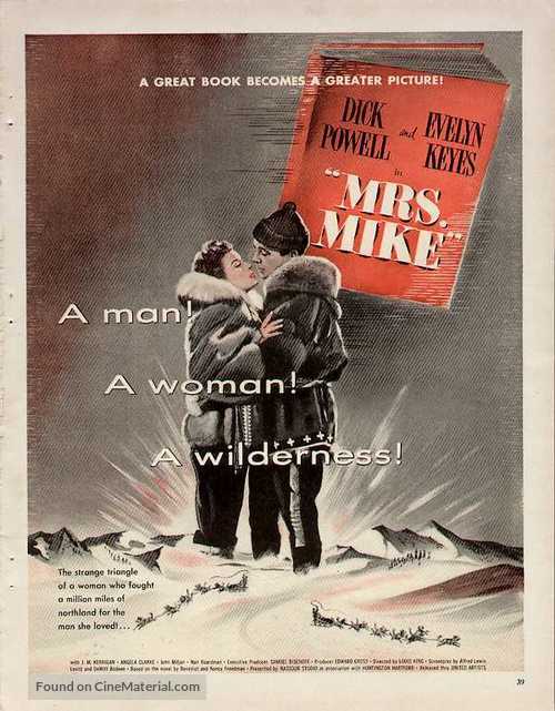 Mrs. Mike - Movie Poster