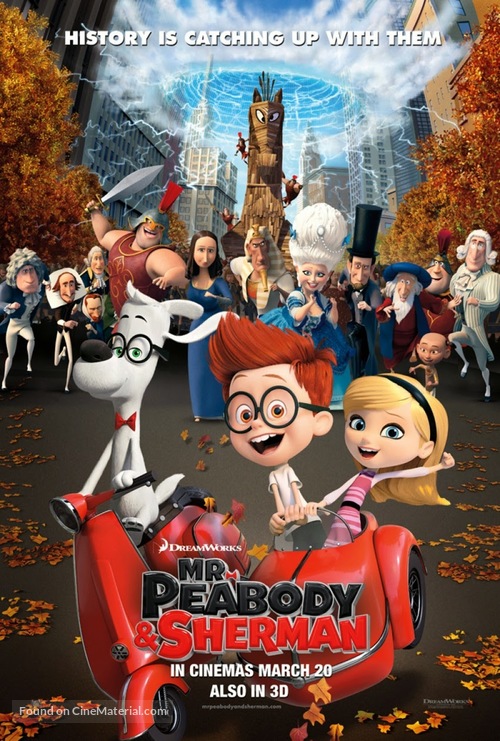 Mr. Peabody &amp; Sherman - Malaysian Movie Poster