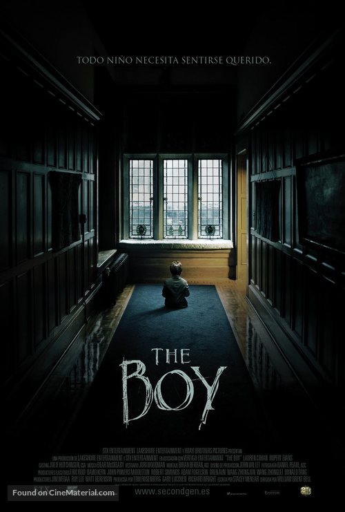 The Boy - Spanish Movie Poster