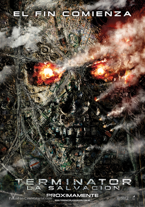 Terminator Salvation - Mexican Movie Poster
